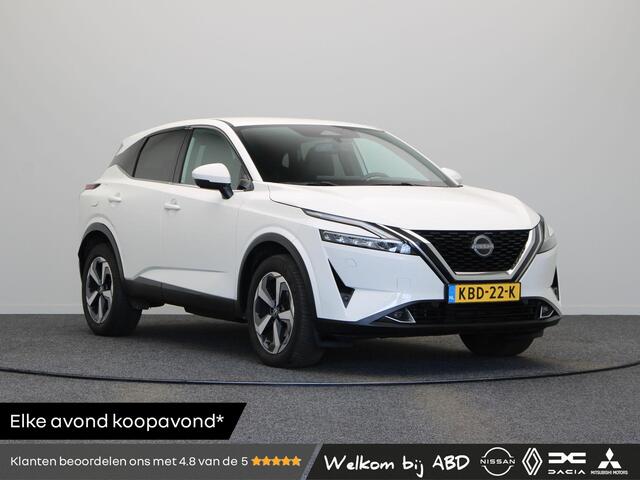 Nissan QASHQAI 1.3 MHEV Xtronic Tekna | Stoel, stuur en voorruitverwarming | Climate control | Two tone half leder | Elektrische achterklep | Pilot Assist | 1800KG trekgewicht! |