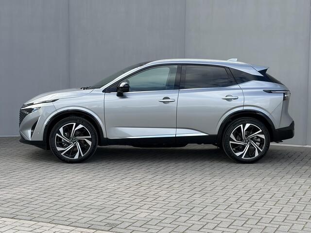 Nissan QASHQAI 1.5 e-Power Tekna Plus / Uit voorraad leverbaar / Google maps navigatie / Panoramadak / Luxe lederen/alcantara bekleding / Lichtmetalen velgen 20" /