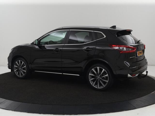 Nissan QASHQAI 1.3 DIG-T Tekna+ | Automaat | Panoramadak | Leder | Trekhaak | Stoelverwarming | 360 Camera | Adaptive cruise | Bose Sound | Navigatie | Carplay | Full LED |