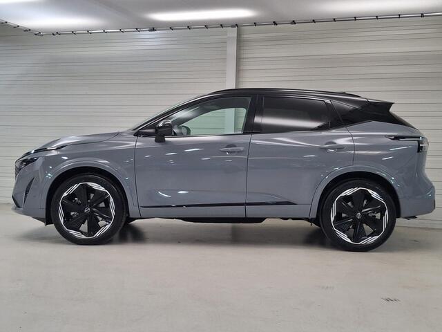 Nissan QASHQAI 1.5 e-Power N-Design ** ¤ 3.500 Voordeel ** Nieuw uit voorraad leverbaar ** / 205 PK / Panoramadak / Stoel- en Stuurverwarming / Verwarmde Voorruit / Leder/Alcantara Bekleding / Google Maps Navigatie /