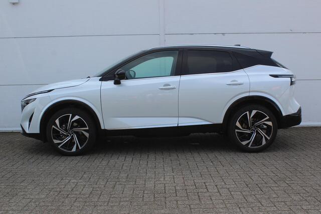 Nissan QASHQAI 1.3 MHEV Xtronic Tekna Plus ** ¤ 4.000 Voordeel ** Nieuw uit voorraad leverbaar ** / Navigatie + Apple Carplay/Android Auto / Bose / 20" Lichtmetalen Velgen /