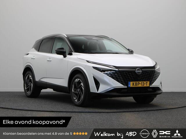 Nissan QASHQAI 158pk MHEV Xtronic N-Connecta | Panoramadak | Pilot Assist | Elektrische achterklep | Head-up Display | Stoel, stuur en voorruit verwarming | Rondomzicht camera |