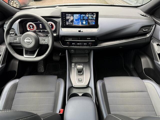 Nissan QASHQAI 1.3 MHEV Xtronic Tekna / Dealer Onderhouden / Trekhaak / 1800KG Trekgewicht / Panorama / 360º Camera / Apple Carplay / Head-Up Display /