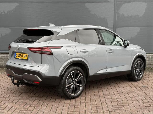 Nissan QASHQAI 1.3 MHEV Xtronic Tekna / Dealer Onderhouden / Trekhaak / 1800KG Trekgewicht / Panorama / 360º Camera / Apple Carplay / Head-Up Display /