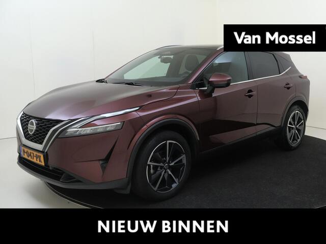 Nissan QASHQAI 1.3 MHEV Tekna | Design Pack | achteropkomend verkeer waarschuwing | airco automatisch | Apple Carplay/Android | Autonomous Emergency Braking | cruise control adaptief | dodehoekdetectie met correctie | lederen interieurdelen | lederen/stof bekleding | li