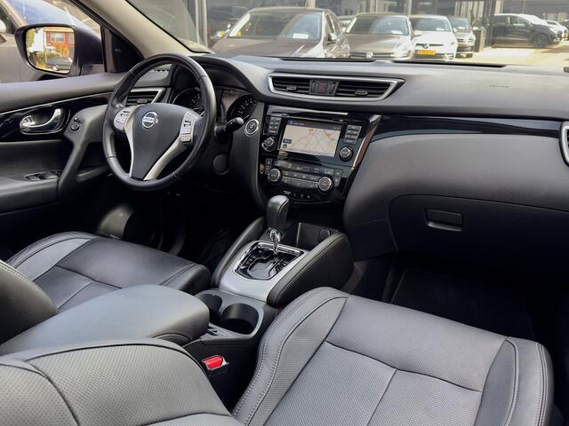 Nissan QASHQAI 1.2 AUT TEKNA PANODAK LEDER NAVI CAMERA AIRCO LED 19 INCH-LMV PDC