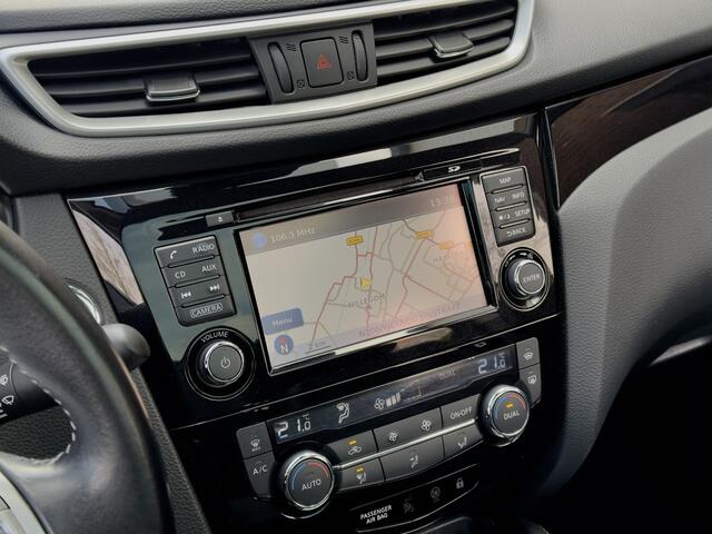 Nissan QASHQAI 1.2 AUT TEKNA PANODAK LEDER NAVI CAMERA AIRCO LED 19 INCH-LMV PDC
