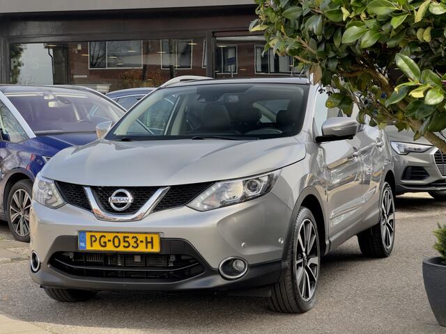 Nissan QASHQAI 1.2 AUT TEKNA PANODAK LEDER NAVI CAMERA AIRCO LED 19 INCH-LMV PDC