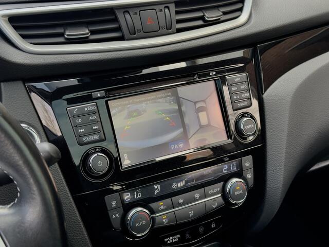 Nissan QASHQAI 1.2 AUT TEKNA PANODAK LEDER NAVI CAMERA AIRCO LED 19 INCH-LMV PDC