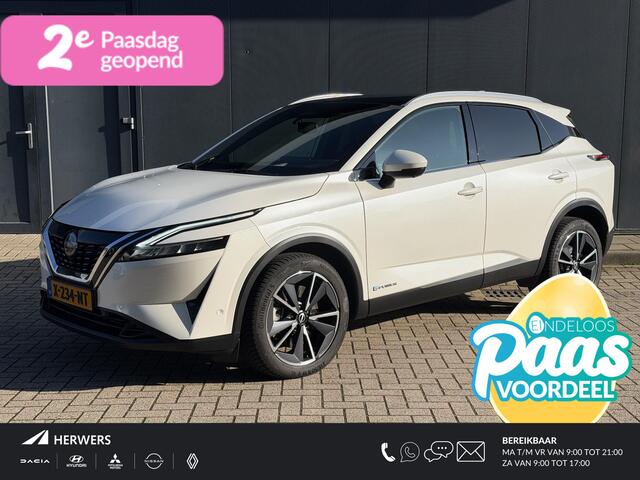 Nissan QASHQAI 1.5 e-Power Tekna / Apple carplay / Android auto / All season banden / Cold Pack / Panoramdak / Head-up Display / Elektrische kofferbak