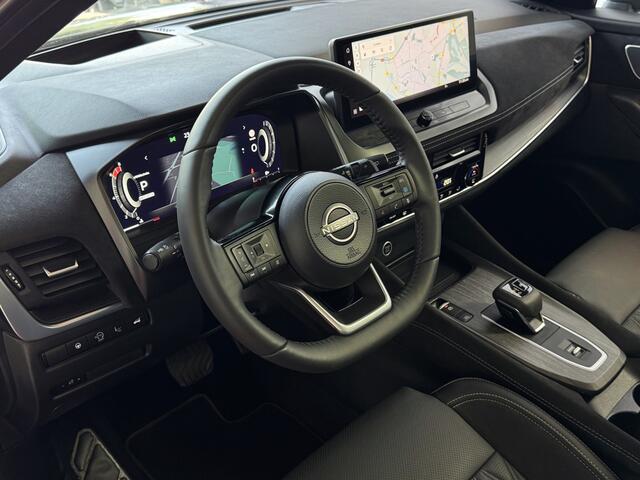 Nissan QASHQAI 1.3 MHEV 160PK TEKNA PLUS BOSE 20''LMV LEER ALCANTARA PANO MASSAGE BOSE STOEL/STUUR/RUIT VERW MATRIX.LED ELEK.KLEP HEADUP 20''LMV GOOGLE NAVI 2026 K ?Top Auto's Wijchen , 30 Jaar Specialist in Nissan : Alle Type's : Tekna / Plus / N-Design / N-Connecta /