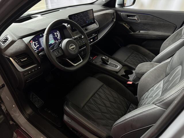 Nissan QASHQAI 1.3 MHEV 160PK TEKNA PLUS BOSE 20''LMV LEER ALCANTARA PANO MASSAGE BOSE STOEL/STUUR/RUIT VERW MATRIX.LED ELEK.KLEP HEADUP 20''LMV GOOGLE NAVI 2026 K ?Top Auto's Wijchen , 30 Jaar Specialist in Nissan : Alle Type's : Tekna / Plus / N-Design / N-Connecta /