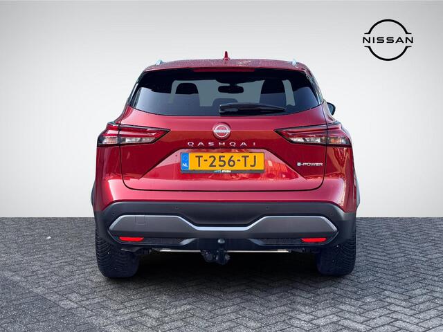 Nissan QASHQAI 1.5 e-Power N-Connecta Design Pack | Trekhaak | Panoramadak | Navigatie | 360° Camera | Apple Carplay/Android Auto | Dodehoek | Adapt. Cruise Control | Rijklaarprijs!