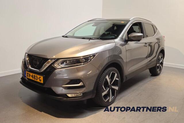 Nissan QASHQAI 1.2 Tekna + - Stoelverwarming - Panoramadak - Bose Audio - 360 camera - Dodehoek detectie - 19'