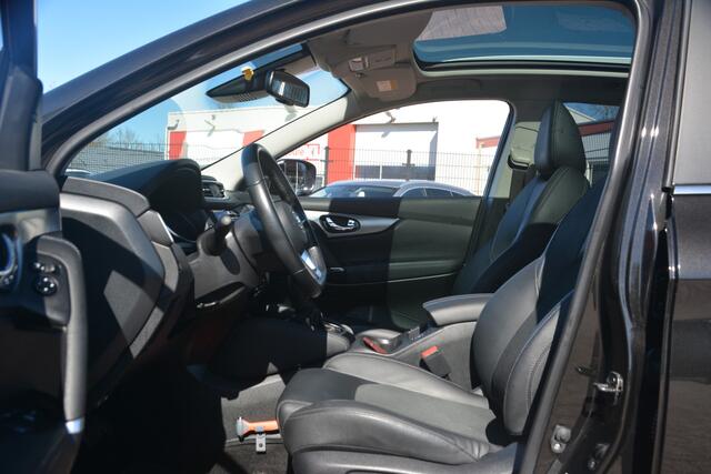 Nissan QASHQAI 1.3 DIG-T Tekna | Navigatie | Leer | Stoelverwarming | LED | Pano | Bluetooth | Elek Ramen | NL Auto!! | Nederlandse auto 93336 NAP Panoramadak leren bekleding led
