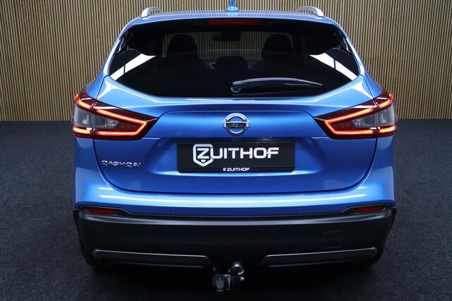 Nissan QASHQAI 1.3 DIG-T Design Edition | Panoramadak | Trekhaak | Cruise-control | 360° Camera | Clima | Navigatie | Parkeersensoren V+A | Keyless | LM Velgen | All-season Banden