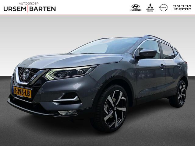 Nissan QASHQAI 1.3 DIG-T Tekna | Halfleder | 360 Camera | Stoelverwarming | Adaptive Cruisecontrol | Navigatie | Glasdak |