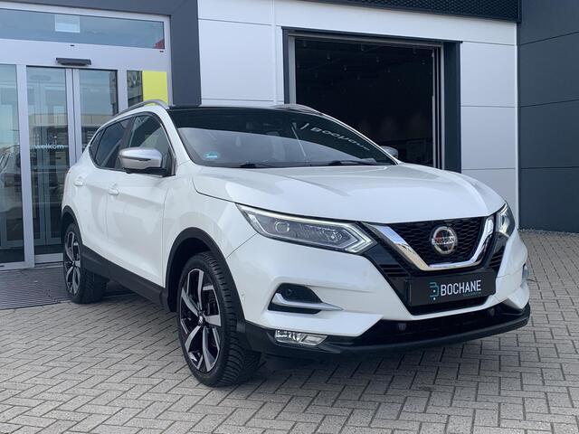 Nissan QASHQAI 1.2 Tekna + | 360° Camera | Trekhaak | Panoramadak | Leder |