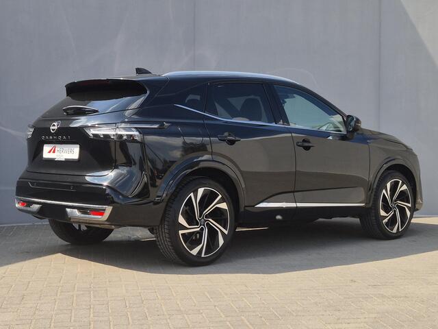 Nissan QASHQAI 1.3 MHEV Xtronic Tekna Plus / Facelift Model / Fabrieksgarantie tot 10-2027 / Dealer onderhouden / All season banden / Panoramadak / Trekgewicht 1800 kg / Head Up Display / Elektrische achterklep / Voorstoel met massage functie / Bose Audio Systeem / Stuu