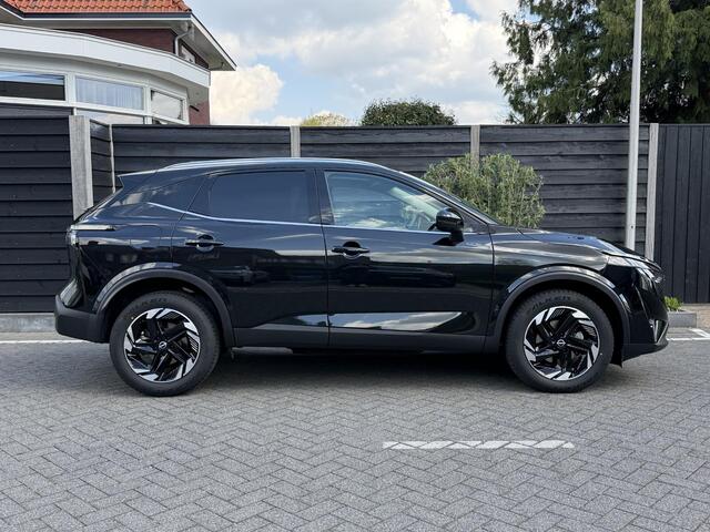 Nissan QASHQAI N-Connecta 1.3 MHEV 158PK Xtronic Automaat Navigatie, Rondomzichtcamera, Keyless, Panoramadak, Elektrische Kofferklep