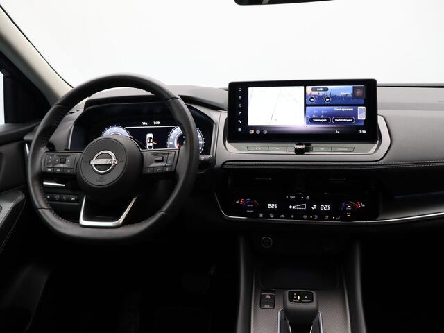 Nissan QASHQAI 158pk MHEV Xtronic N-Connecta | Stoel, Stuur, Voorruitverwarming | Elektrische Achterklep | Head-Up Display | 1800kg Trekgewicht |