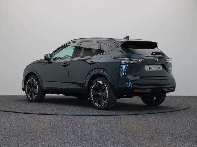 Nissan QASHQAI N-Design + Panoramisch glazen dak + Cold Pack e-Power | 12.3" TFT digitale cockpit | Audiosysteem met DAB, Apple Carplay & Android Auto, USB-aansluiting, stuurwielbediening en 6 luidsprekers | Blind Spot Warning & Intervention (BSW + BSI)