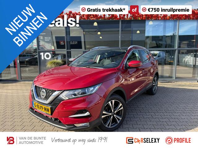 Nissan QASHQAI 1.3 DIG-T N-Connecta *Trekhaak & Panoramadak*