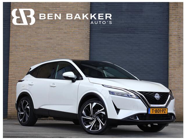Nissan QASHQAI 1.3 MHEV Xtronic Tekna Plus Pano | Leder | 360° Cam | HUD | Massage | NL Auto