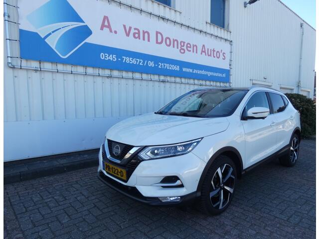 Nissan QASHQAI 1.2 TEKNA + Automaat,360.Pano.Navi,Keyless,Parelmoer