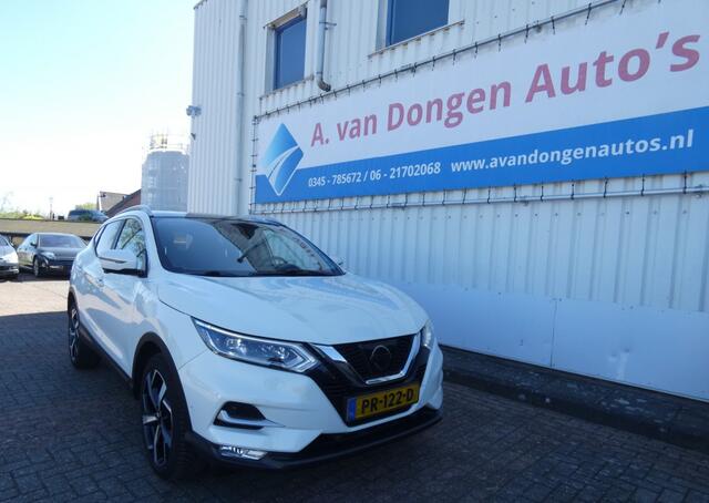 Nissan QASHQAI 1.2 TEKNA + Automaat,360.Pano.Navi,Keyless,Parelmoer