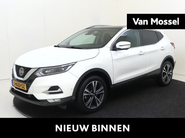 Nissan QASHQAI 1.3 DIG-T Tekna | airco automatisch | Apple Carplay/Android Auto | Autonomous Emergency Braking | cruise control adaptief | dodehoek detectie | LED koplampen | lichtmetalen velgen 18" | navigatiesysteem full map | rijstrooksensor met correctie |