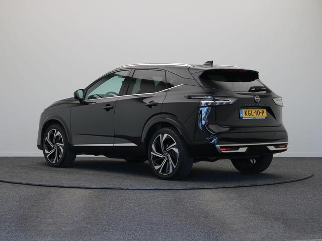 Nissan QASHQAI 1.3 MHEV Xtronic Tekna Plus | BOSE audio | Stoel, stuur en voorruitverwarming | Lederen bekleding | Elektrisch vertelbare voorstoelen | 360° camera | 20" LMV |