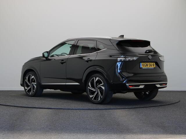 Nissan QASHQAI 1.3 MHEV Xtronic Tekna Plus | BOSE audio | Stoel, stuur en voorruitverwarming | Lederen bekleding | Elektrisch vertelbare voorstoelen | 360° camera | 20" LMV |