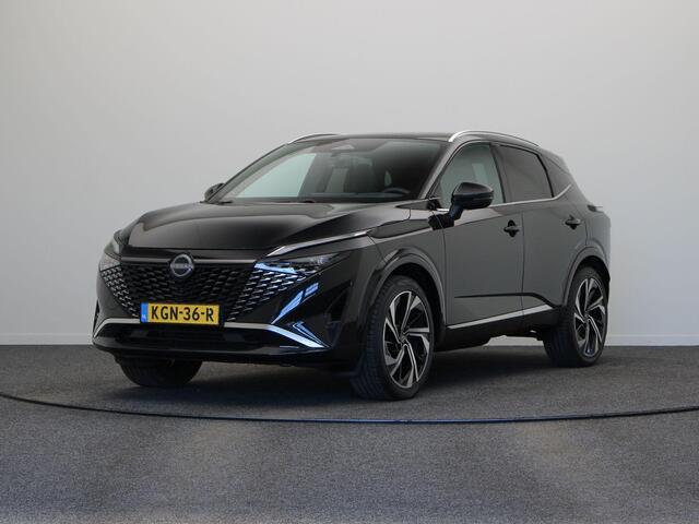 Nissan QASHQAI 1.3 MHEV Xtronic Tekna Plus | BOSE audio | Stoel, stuur en voorruitverwarming | Lederen bekleding | Elektrisch vertelbare voorstoelen | 360° camera | 20" LMV |