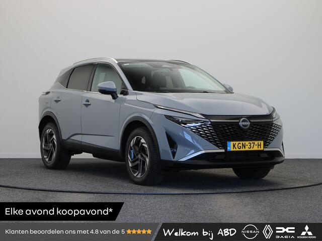 Nissan QASHQAI 1.3 MHEV Xtronic N-Connecta | Panoramadak | Pilot Assist | Elektrische achterklep | Head-up Display | Stoel, stuur en voorruit verwarming | Rondomzicht camera |