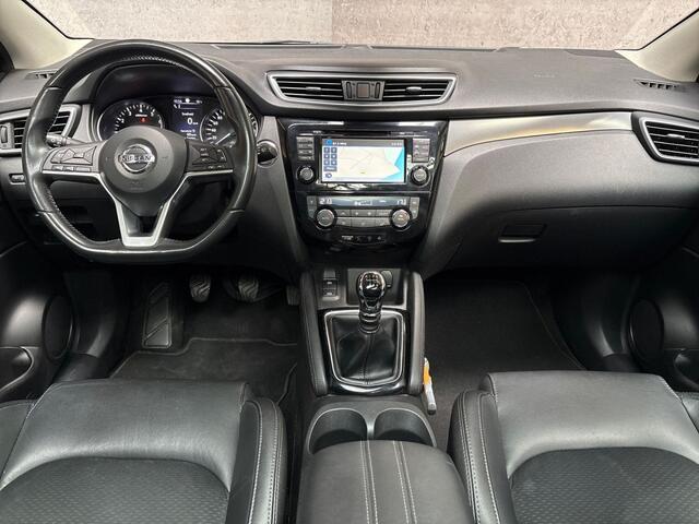 Nissan QASHQAI 1.2 Sport (PANORAMADAK, NAVIGATIE, LEDER, STOELVERWARMING, 360 CAMERA, ELEK SPORTSTOELEN, GETINT GLAS, CRUISE, NIEUWSTAAT)