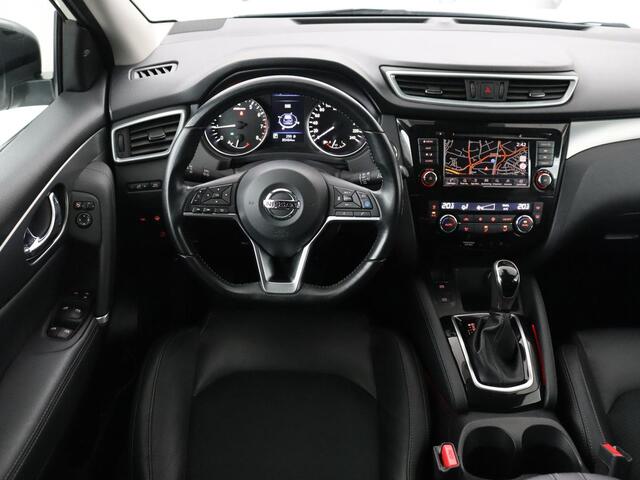 Nissan QASHQAI 1.3 DIG-T Business Edition | Panoramadak | Stoelverwarming | Trekhaak | Adaptive cruise | Leder | 360 Camera | Carplay | Keyless | Navigatie | Full LED | Side Assist | Elektrische stoelen