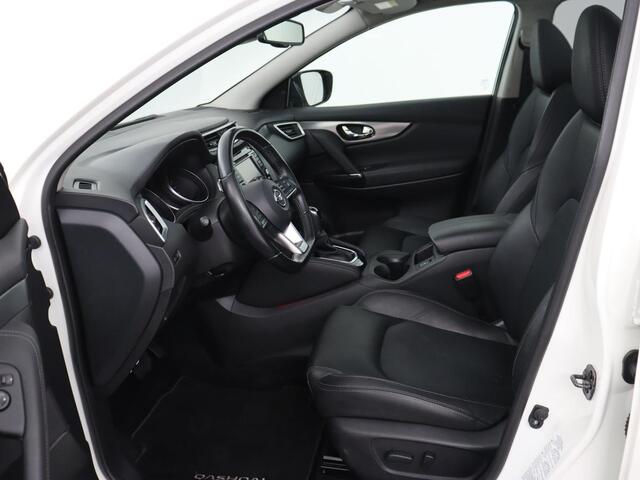 Nissan QASHQAI 1.3 DIG-T Business Edition | Panoramadak | Stoelverwarming | Trekhaak | Adaptive cruise | Leder | 360 Camera | Carplay | Keyless | Navigatie | Full LED | Side Assist | Elektrische stoelen