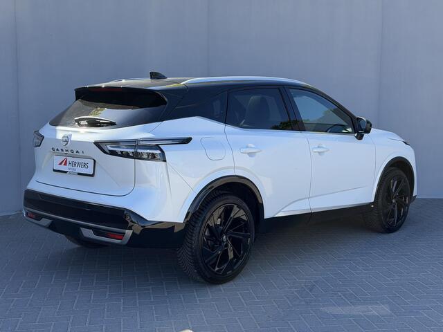Nissan QASHQAI 1.3 MHEV Xtronic Tekna Plus / Panoramadak / Fabrieksgarantie tot 1-2028 / Dealer Onderhouden / HUD / BOSE / ACC / Luxe Lederen Bekleding / StoelMassage / Stoel & Stuurwiel Verwarming / Elektr. Stoelen / Elektr. Achterklep / Memory Stoelen / All Season Ban