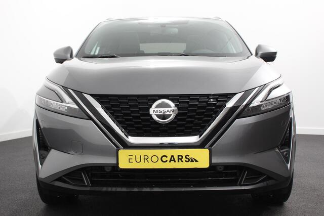 Nissan QASHQAI 1.3 MHEV DIG-T 158pk Xtronic Tekna+ Navigatie Apple Carplay/Android Auto Parkeersensoren 360 camera Adaptive cruise control Elektrisch panoramadak achterklep en bestuurderstoel Stoel-en stuurverwarming