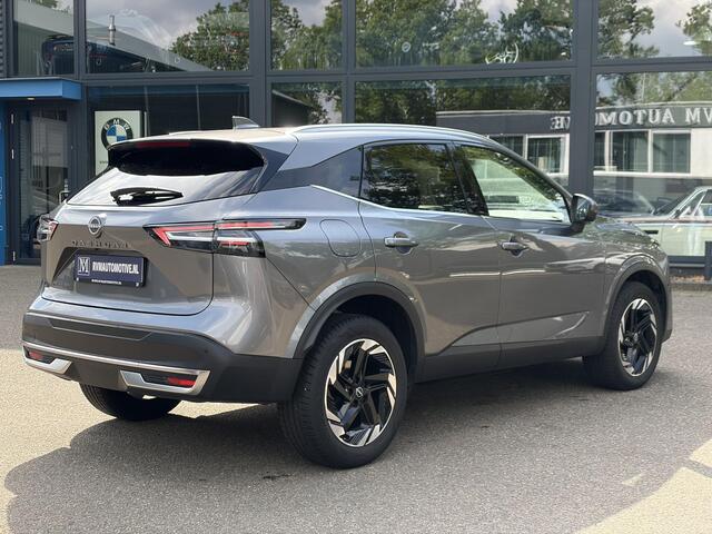 Nissan QASHQAI 1.3 MHEV Xtronic N-Connecta FABRIEKSGARANTIE| STOEL + STUURVERWARMING| VOORRUITVERWARMING| ELEKTRISCHE ACHTERKLEP| HEAD-UP DISPLAY| PANORAMADAK| ADAPTIVE CRUISE CONTROL| DODE HOEK SENSOR| 360 CAMERA|