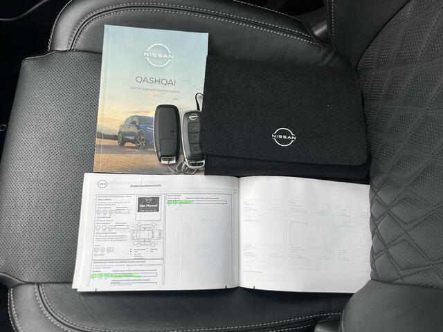 Nissan QASHQAI 1.5 e-Power Tekna Plus / Panorama Dak / Cruise Control / Bose Audio Systeem / Massage Functie Voorstelen / Stuur,-Stoel Verwarming / Memory Bestuurders Stoel / Apple Carplay&Android Auto / 360 Camera / Elektrische Achterklep /