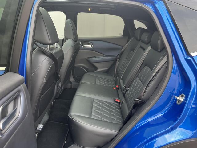 Nissan QASHQAI 1.5 e-Power Tekna Plus / Panorama Dak / Cruise Control / Bose Audio Systeem / Massage Functie Voorstelen / Stuur,-Stoel Verwarming / Memory Bestuurders Stoel / Apple Carplay&Android Auto / 360 Camera / Elektrische Achterklep /