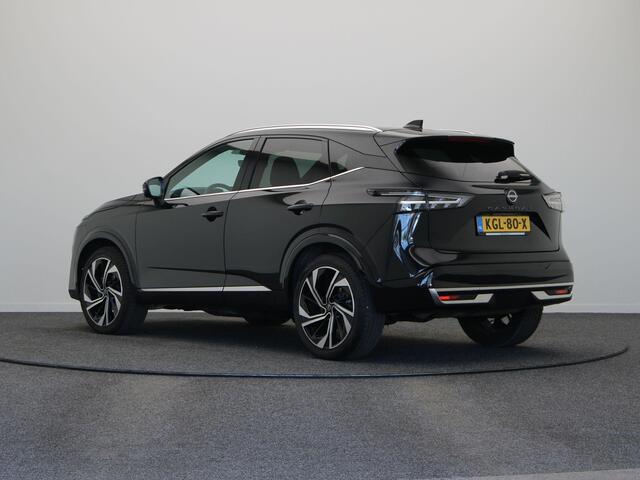 Nissan QASHQAI 158pk MHEV Xtronic Tekna Plus | BOSE audio | Stoel, stuur en voorruitverwarming | Lederen bekleding | Elektrisch vertelbare voorstoelen | 360° camera | 20" LMV |