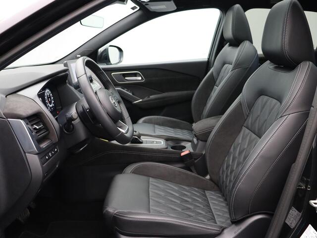 Nissan QASHQAI 158pk MHEV Xtronic Tekna Plus | BOSE audio | Stoel, stuur en voorruitverwarming | Lederen bekleding | Elektrisch vertelbare voorstoelen | 360° camera | 20" LMV |
