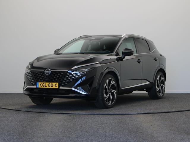 Nissan QASHQAI 158pk MHEV Xtronic Tekna Plus | BOSE audio | Stoel, stuur en voorruitverwarming | Lederen bekleding | Elektrisch vertelbare voorstoelen | 360° camera | 20" LMV |