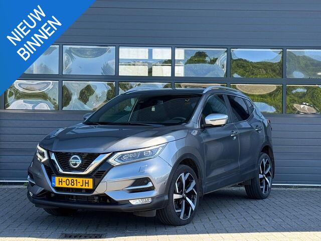 Nissan QASHQAI 1.2 TEKNA + I AUTOMAAT I PANORAMADAK I LEDEREN BEKLEDING I P-CAMERA