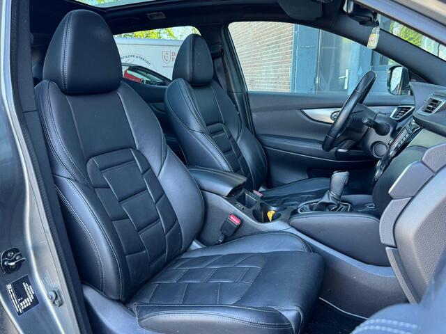 Nissan QASHQAI 1.2 TEKNA + I AUTOMAAT I PANORAMADAK I LEDEREN BEKLEDING I P-CAMERA