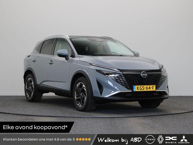 Nissan QASHQAI 1.3 MHEV Xtronic N-Connecta | 1800Kg trekgewicht | Pilot Assist | Elektrische achterklep | Head-up Display | Stoel, stuur en voorruit verwarming | Rondomzicht camera |