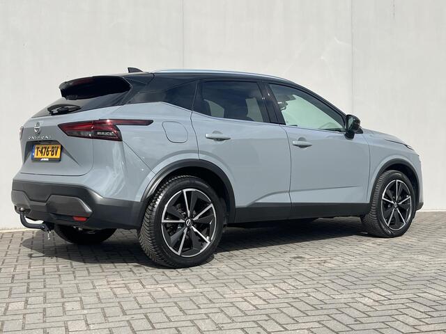 Nissan QASHQAI 1.3 MHEV Tekna / Trekhaak (1.800KG) / Panoramadak / HUD / Elektr Bestuurders Stoel / Elektr. Achterklep / Cruise Control / 360 Camera / Apple Carplay&Android Auto /